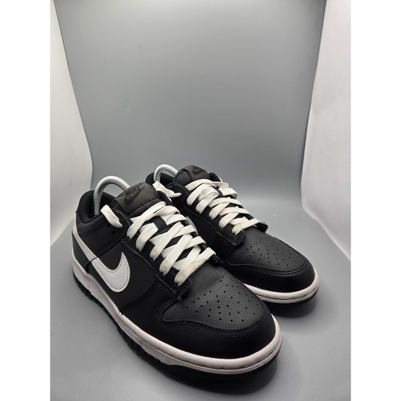 Nike Dunk Low Retro (GS) Shoes Youth Sz 6Y Black White Panda Sneakers DH9765-002